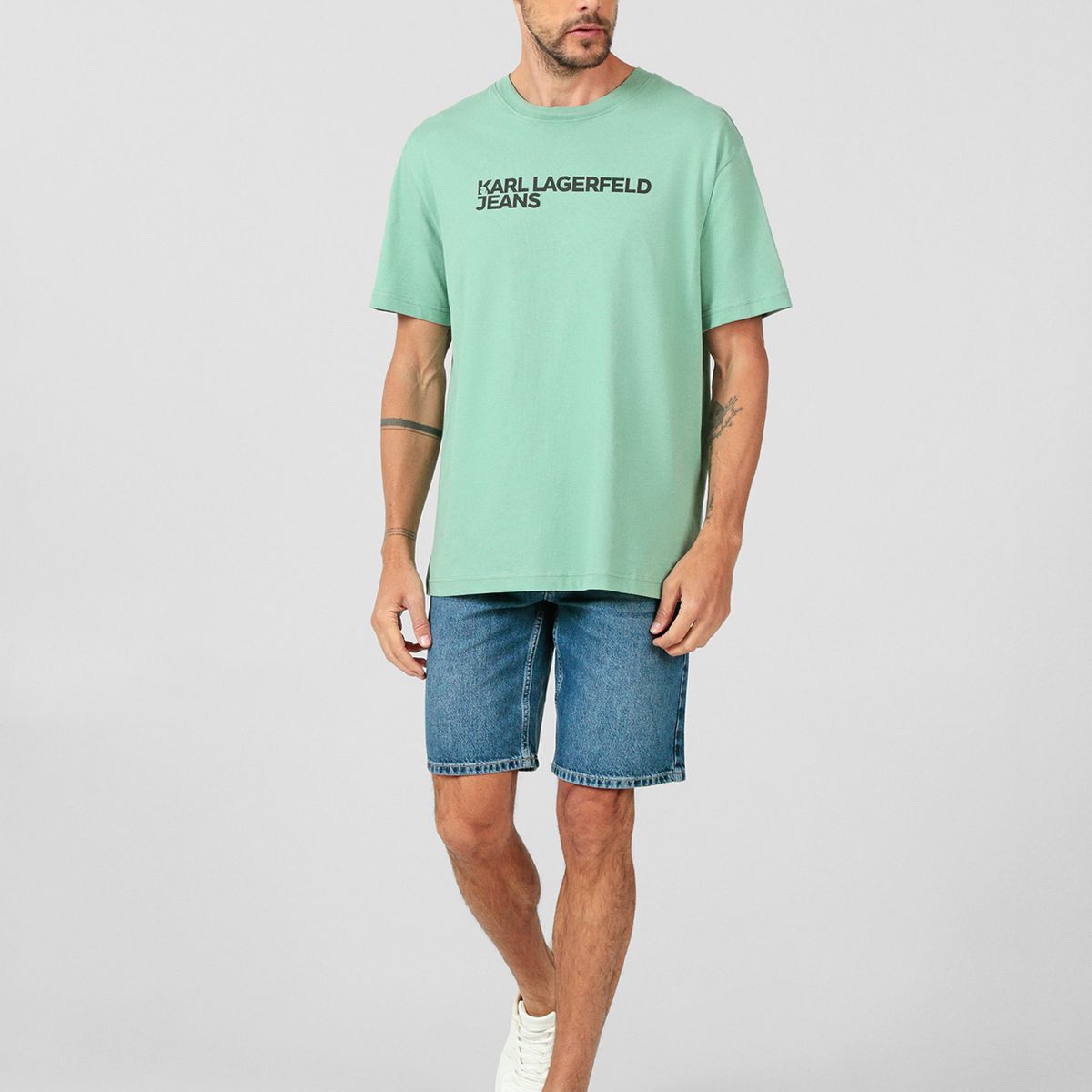 KARL LAGERFELD - Polera regular essential