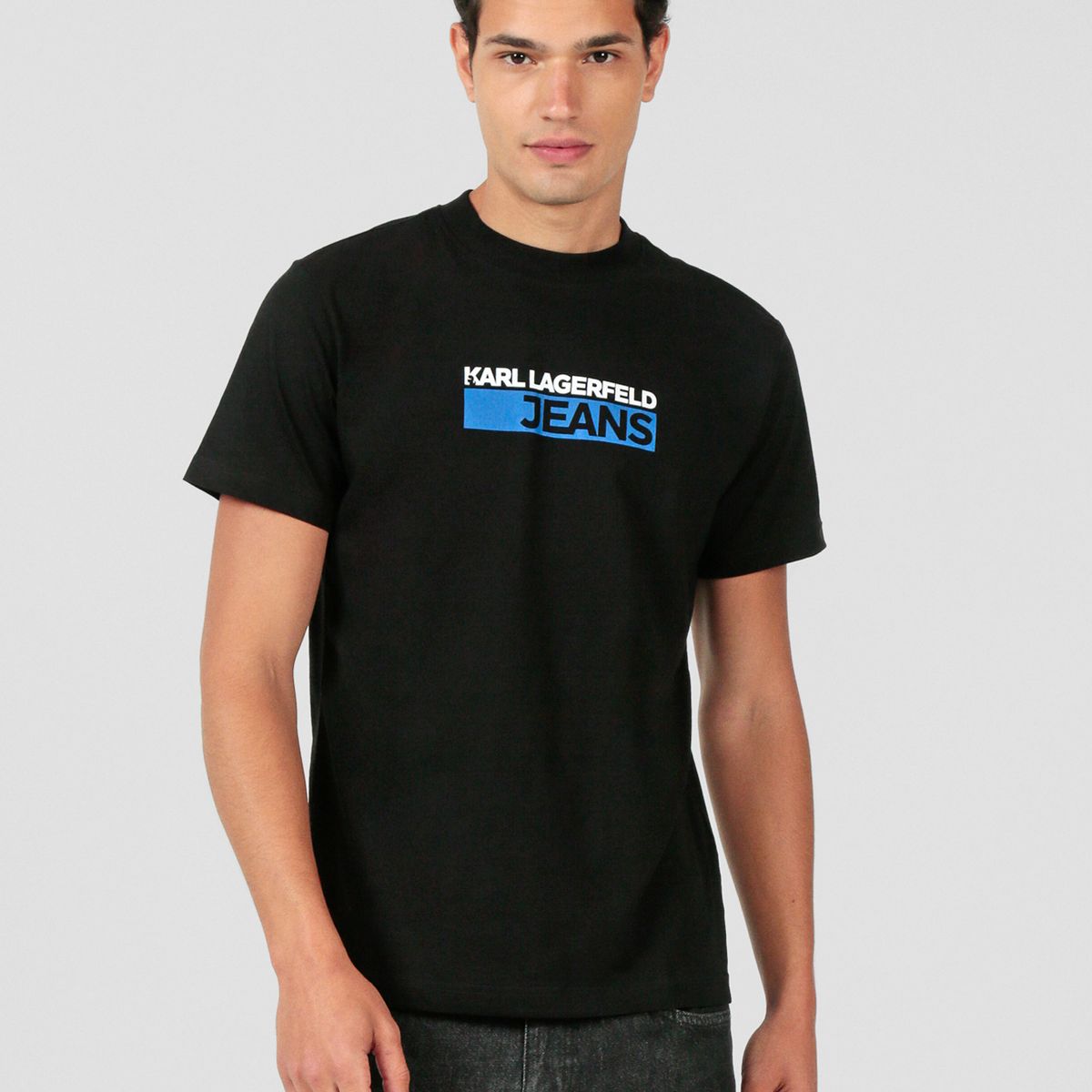 KARL LAGERFELD - Polera slim con logo