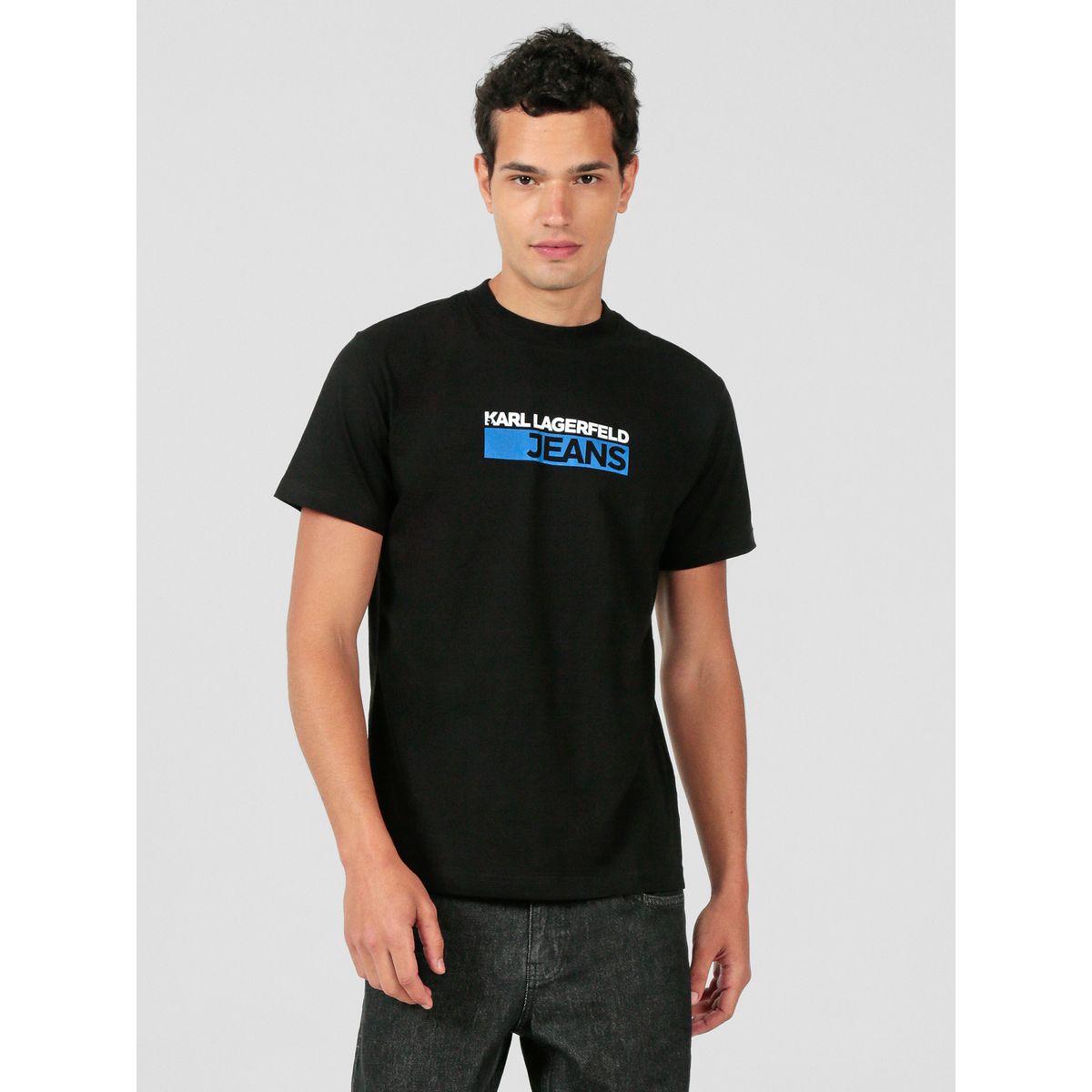 KARL LAGERFELD - Polera slim con logo