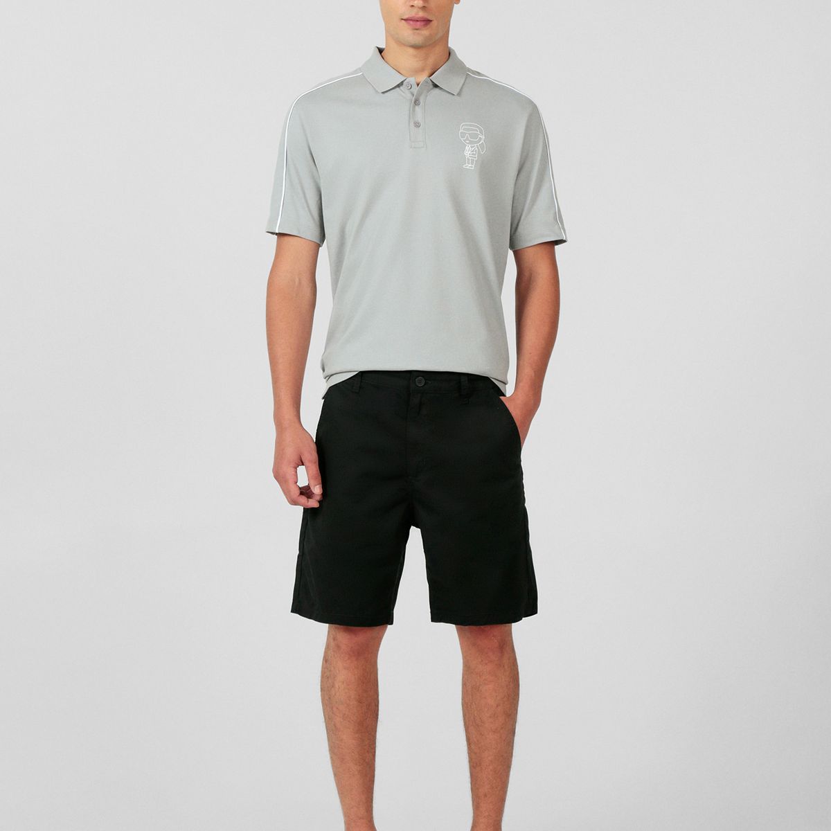 KARL LAGERFELD - Short chino relaxed