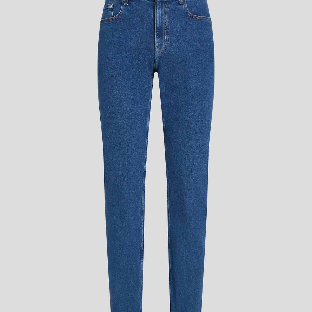 KARL LAGERFELD - Jeans slim con IKON bordado