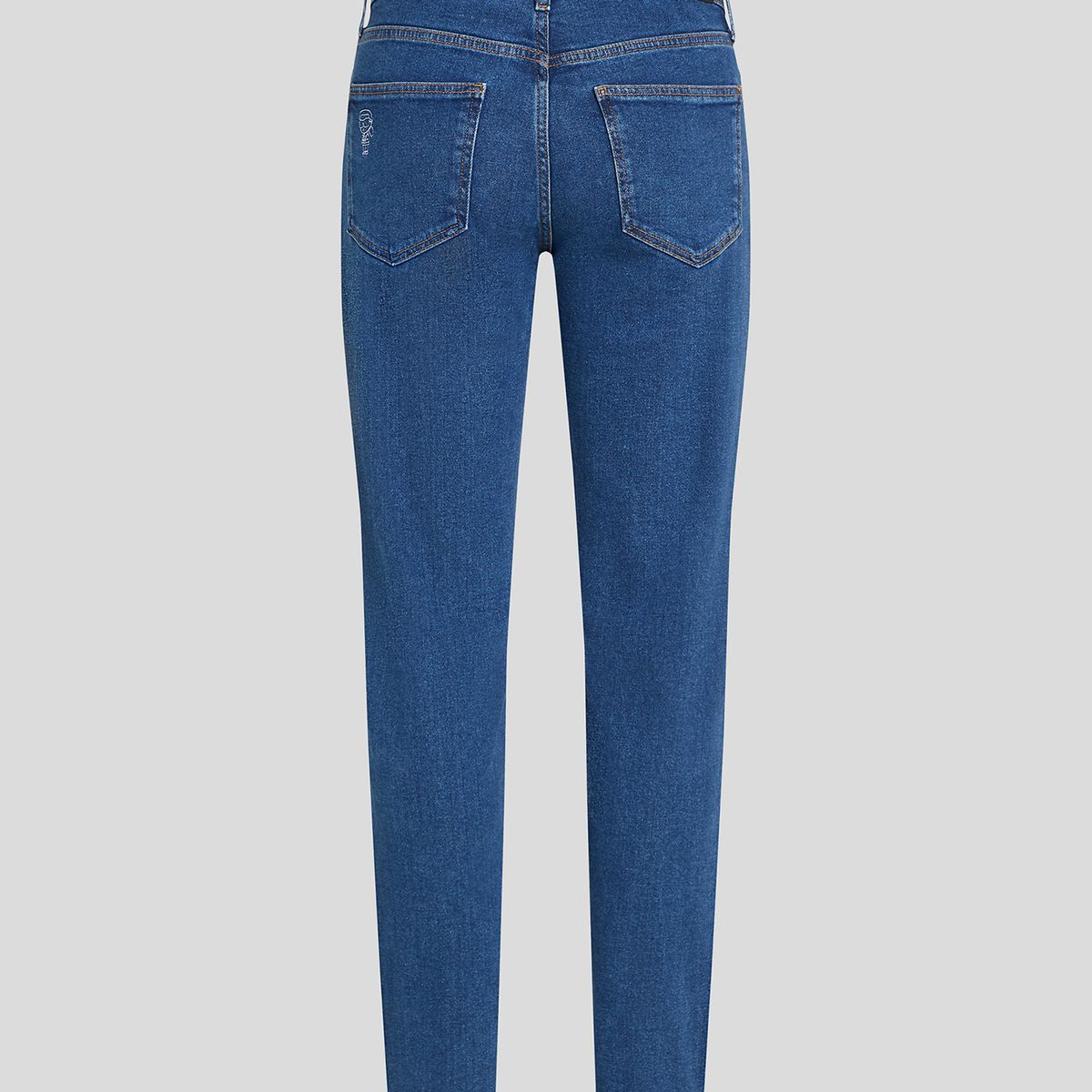 KARL LAGERFELD - Jeans slim con IKON bordado