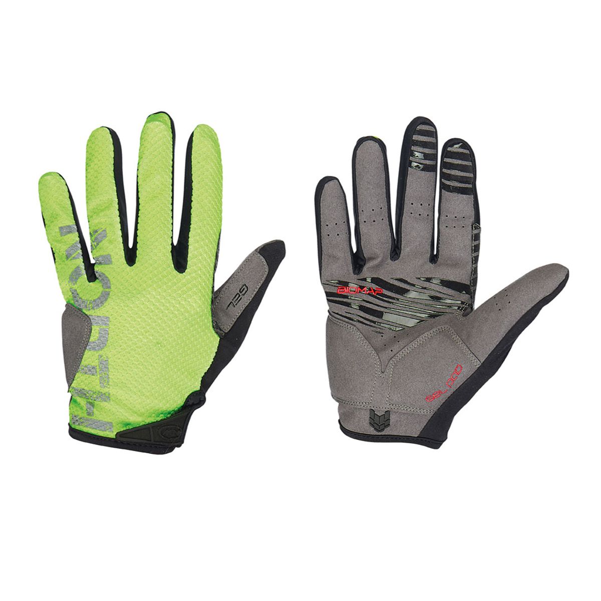 360 - Guantes Ciclismo Northwave Blaze Full Greengrey