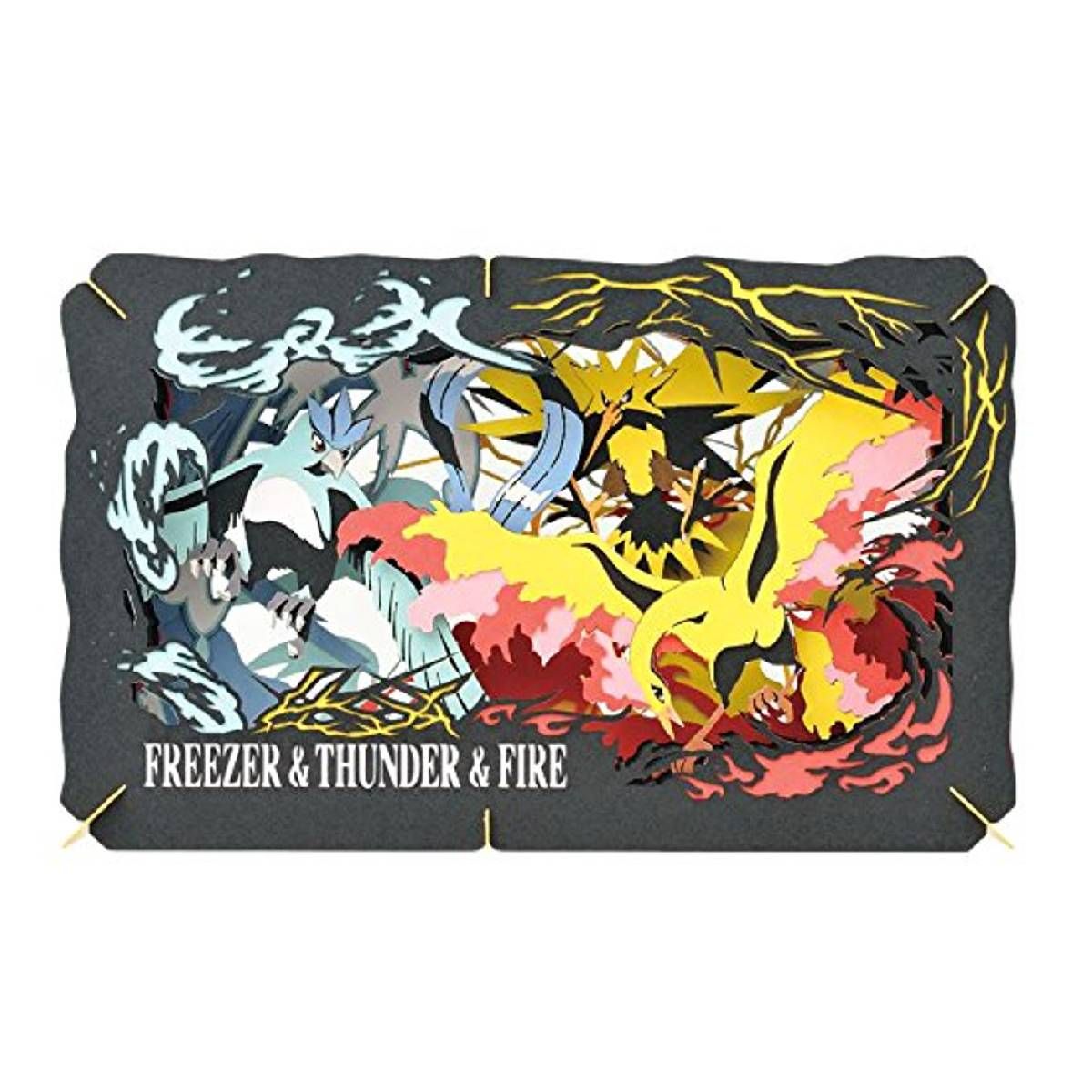 POKEMON - Pokemon: Paper Theater Pocket Monster Freezer Thunder & fire