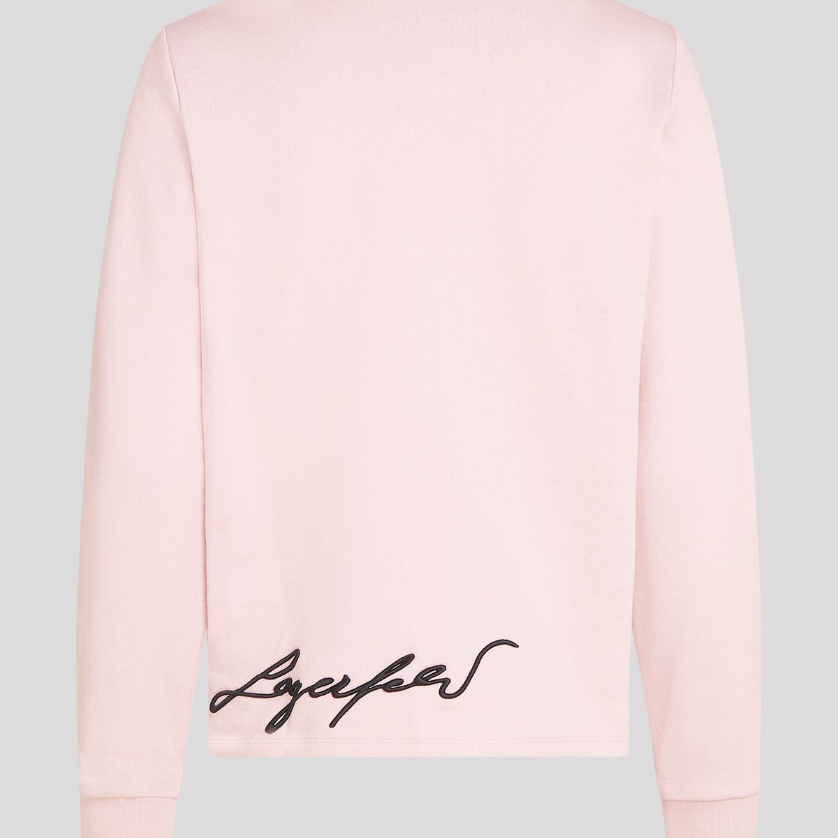 KARL LAGERFELD - Polerón con la firma de KARL LAGERFELD