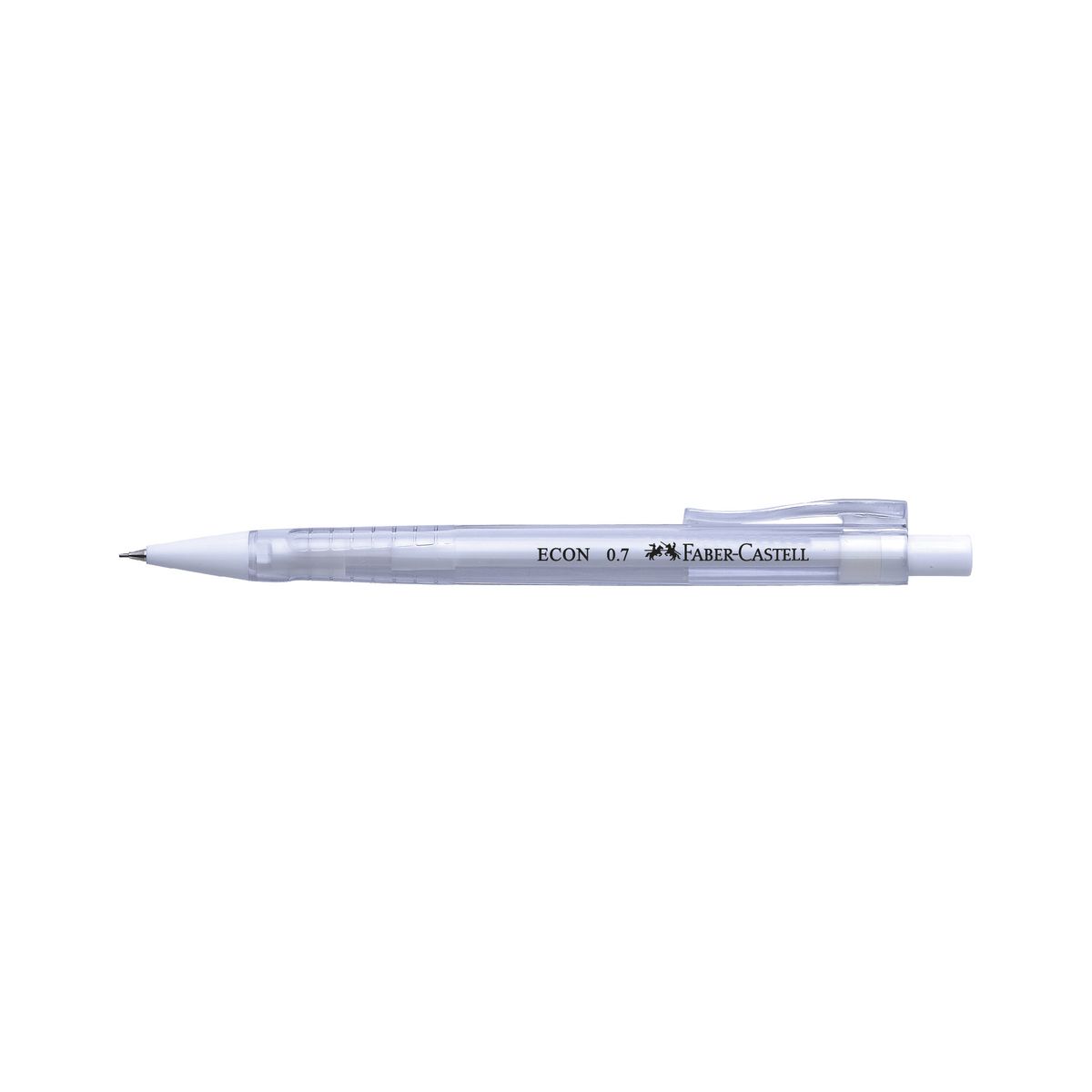 FABER-CASTELL - Portaminas Econ Faber-Castell 0.5mm Blanco + minas x1