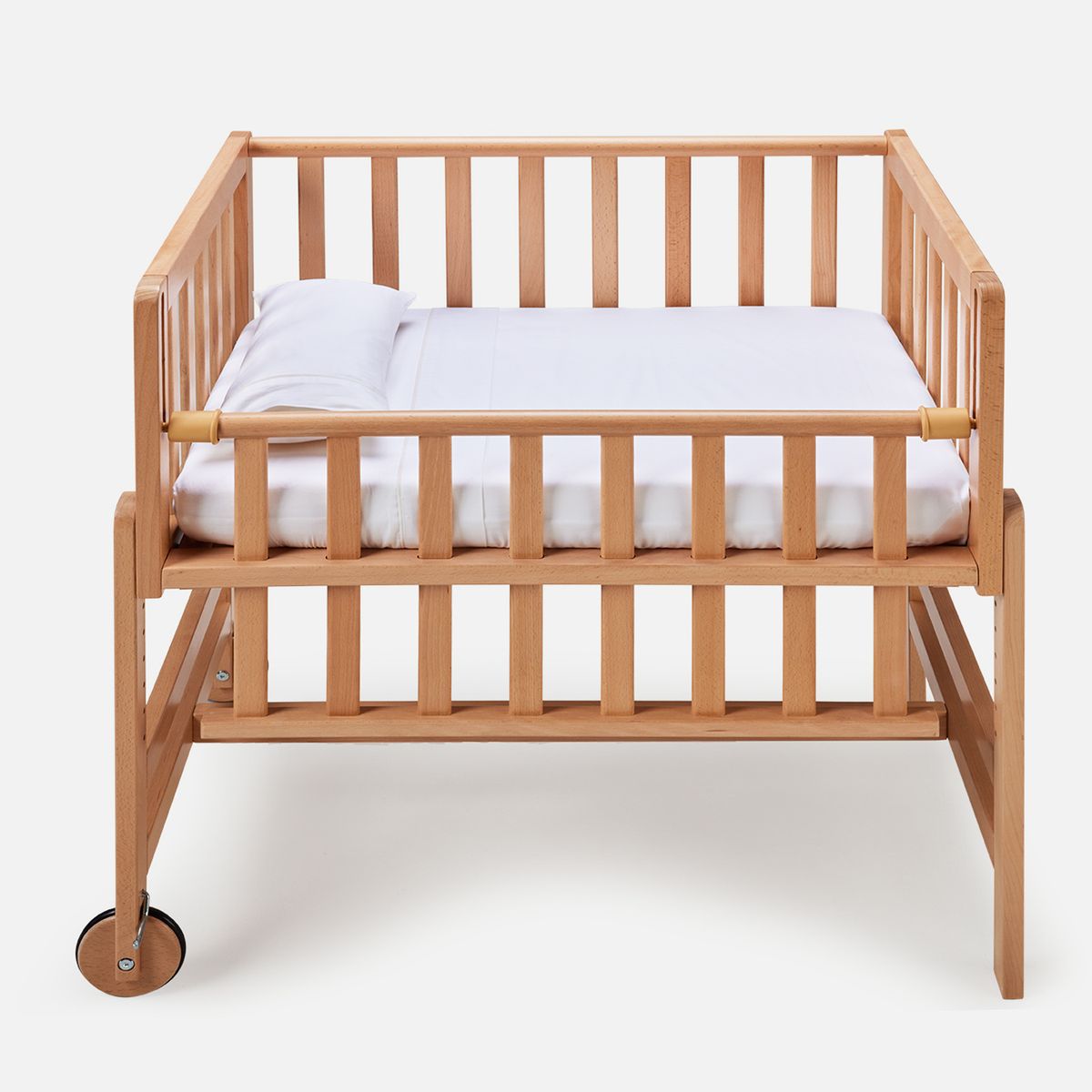 BABYROSEN - Set Sábanas Colecho Algodón Ribete Blanco