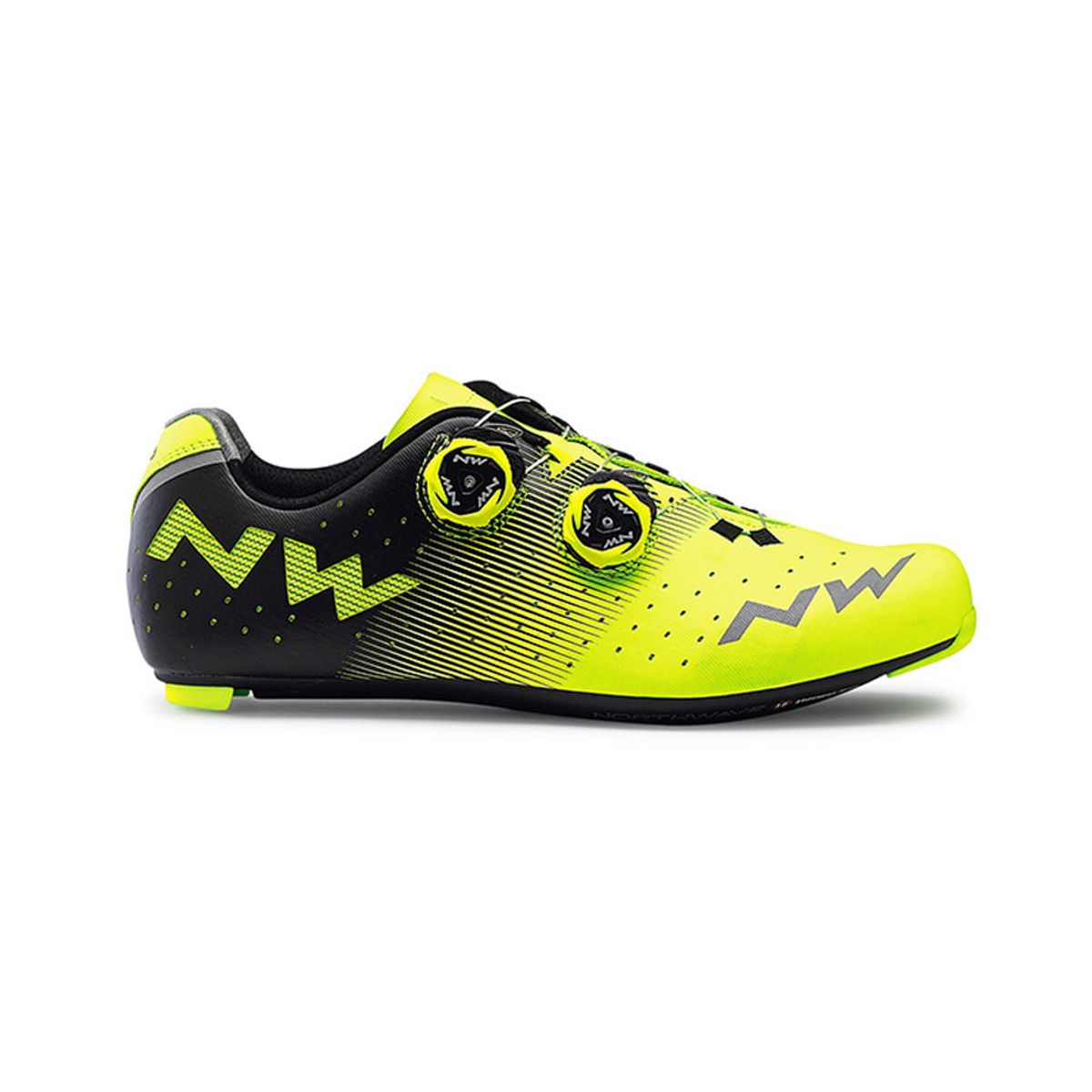 360 - Zapatilla Ciclismo Ruta Northwave® Revolution Yellowblack