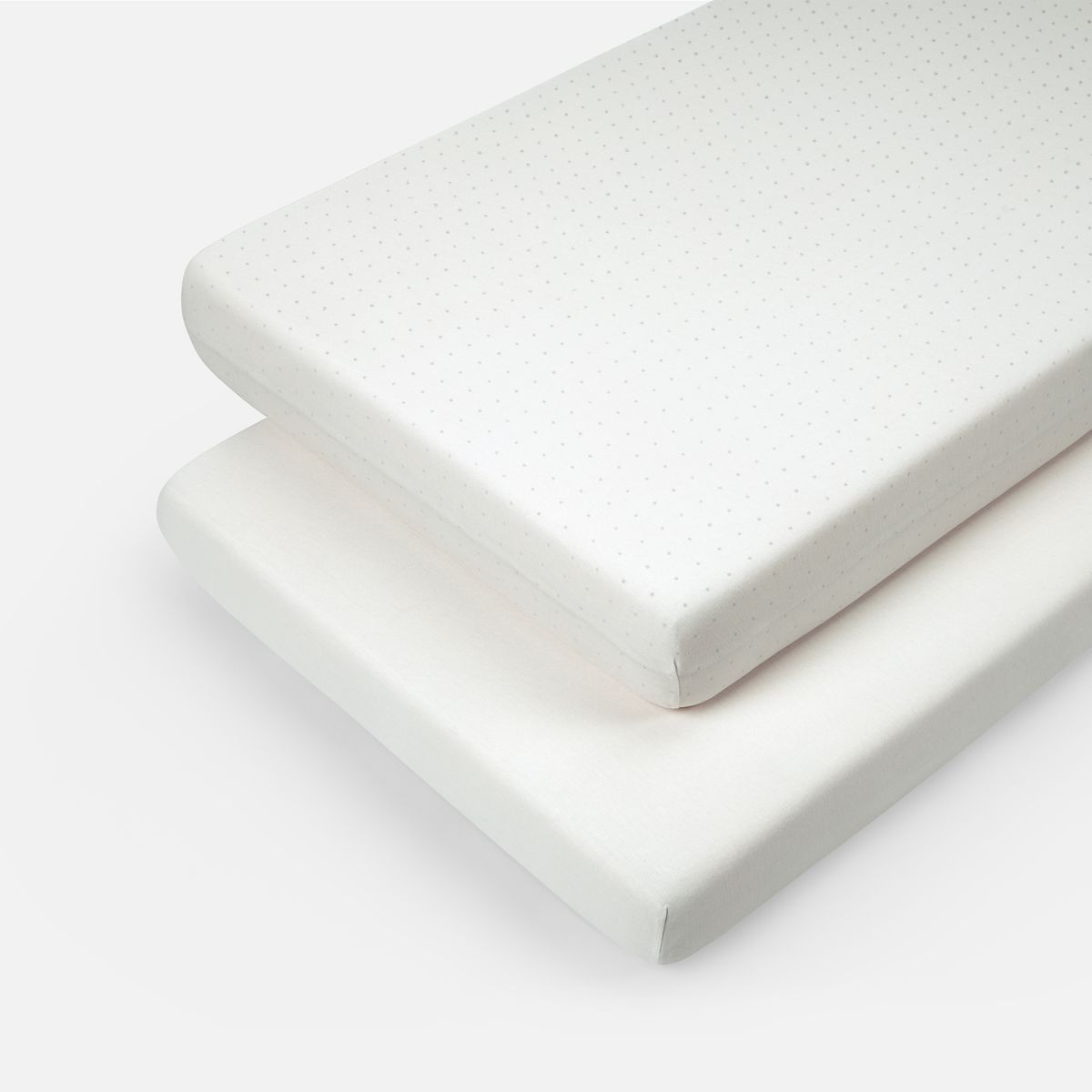 BABYROSEN - Set 2 Bajeras Cuna Bambú Puntos Azules