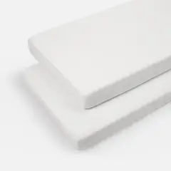 BABYROSEN - Set 2 Bajeras Cuna Bambú Crudo