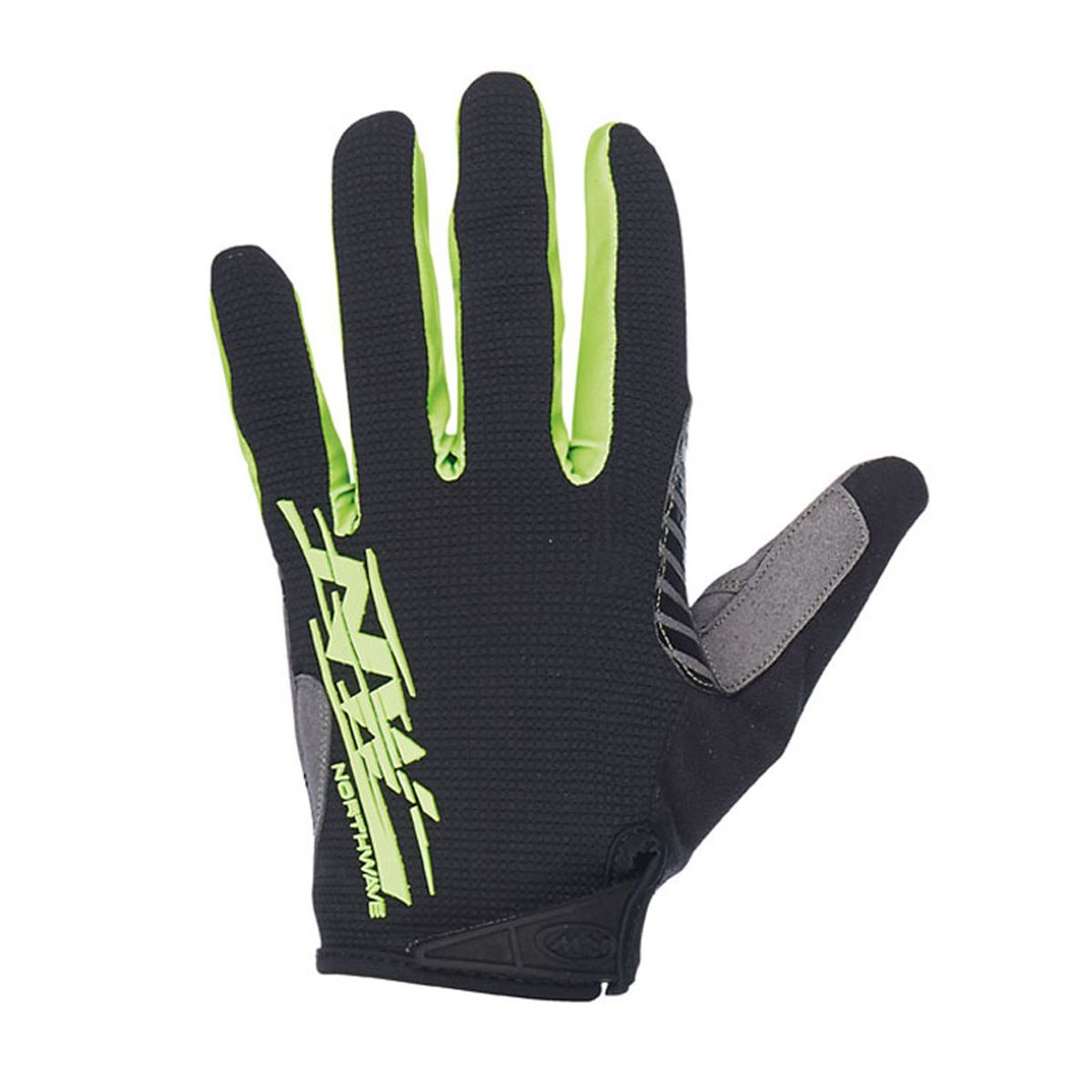 360 - Guantes Ciclismo Northwave® Air 2 Full Blackgreen