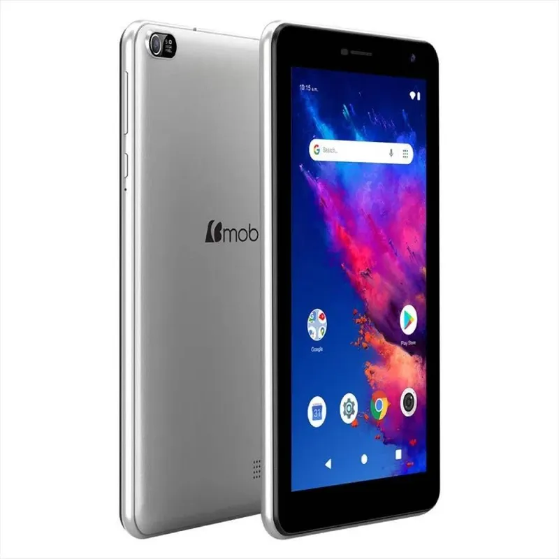 BMOBILE - Tablet Bmobile T70 7, 1 GB 32GB Android 10, color Plateado Reacondicionado