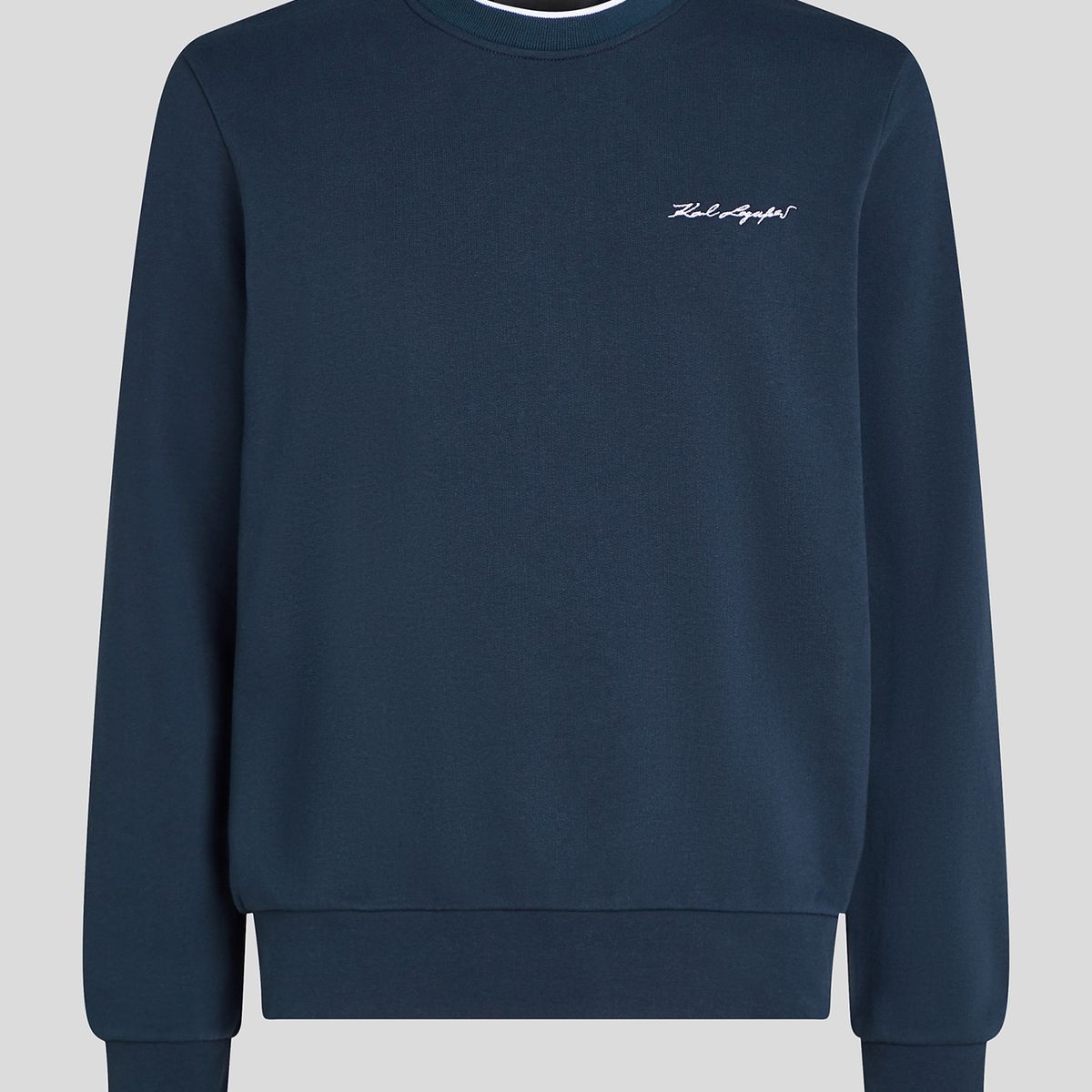 KARL LAGERFELD - Polerón con diseño en contraste