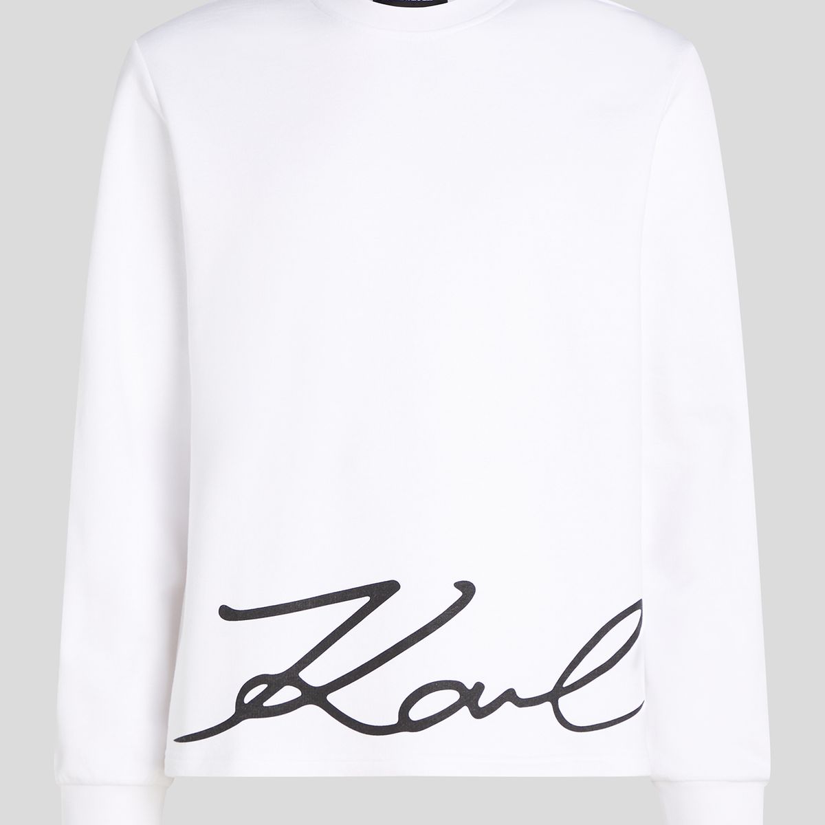 KARL LAGERFELD - Polerón con bajo de KARL