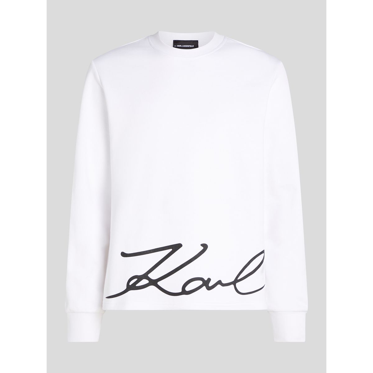 KARL LAGERFELD - Polerón con bajo de KARL