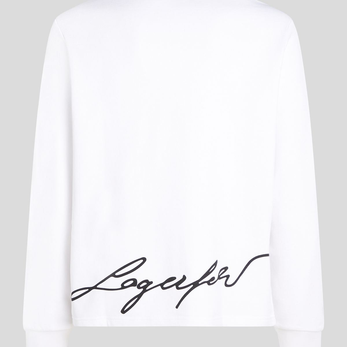 KARL LAGERFELD - Polerón con bajo de KARL