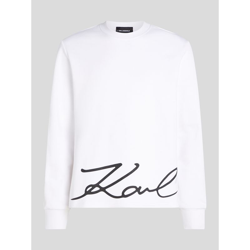 KARL LAGERFELD - Polerón con bajo de KARL