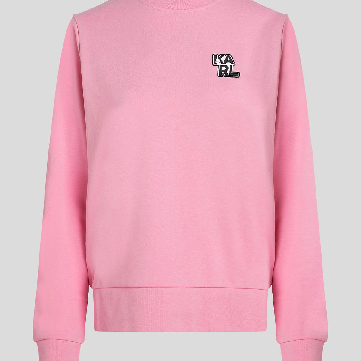 KARL LAGERFELD - Polerón varsity con monograma bordado