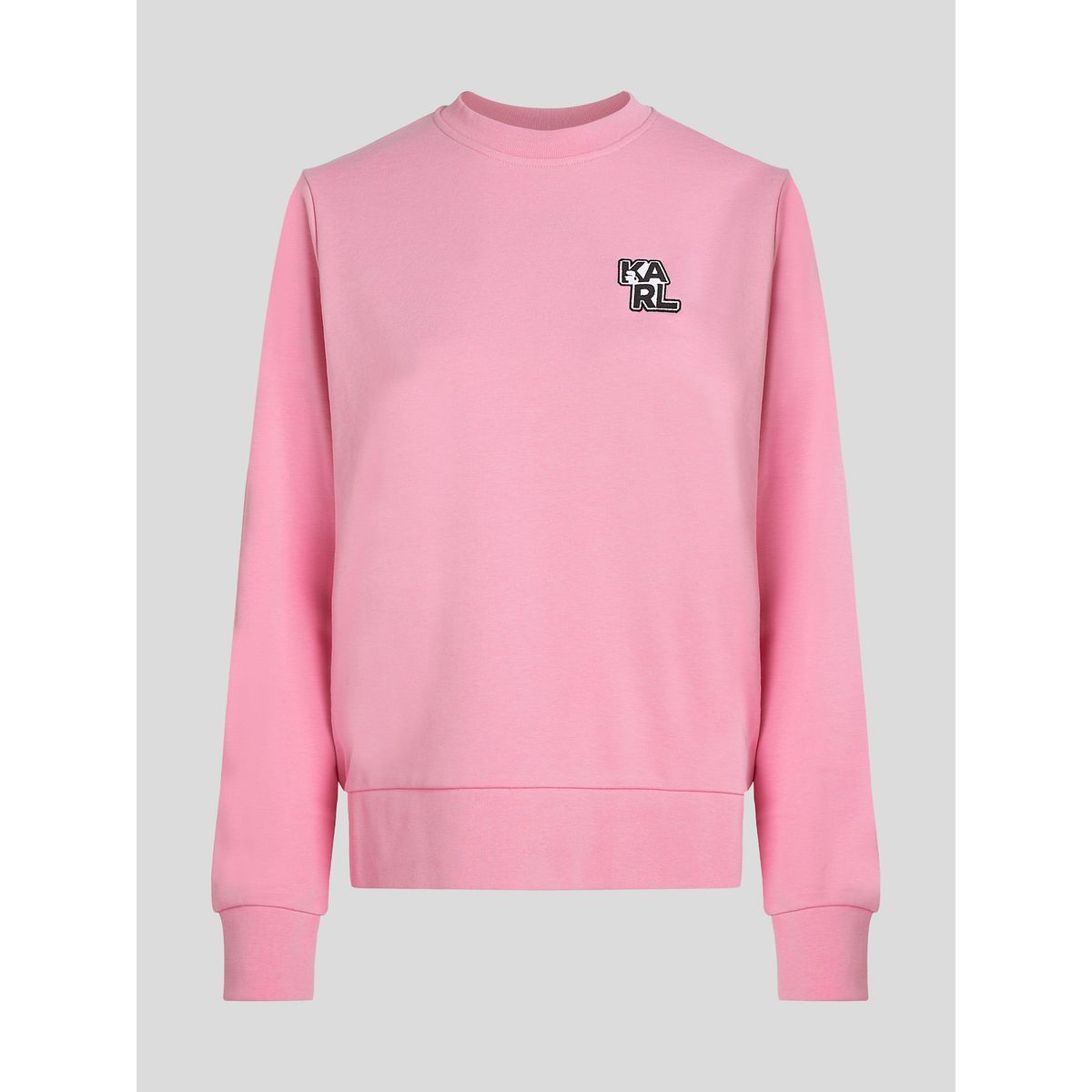 KARL LAGERFELD - Polerón varsity con monograma bordado