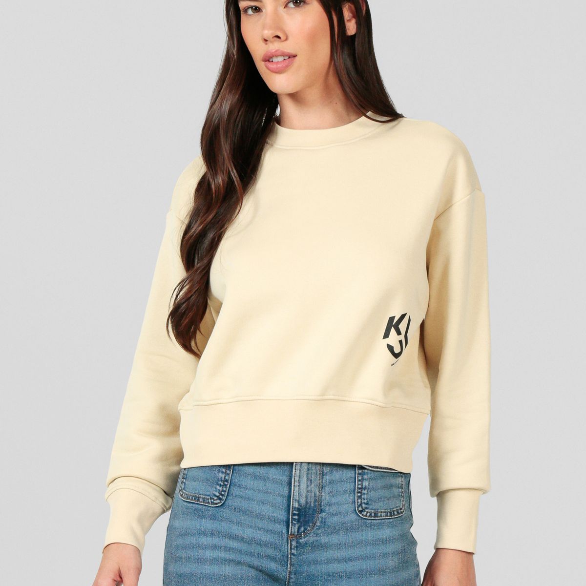 KARL LAGERFELD - Polerón regular con monograma