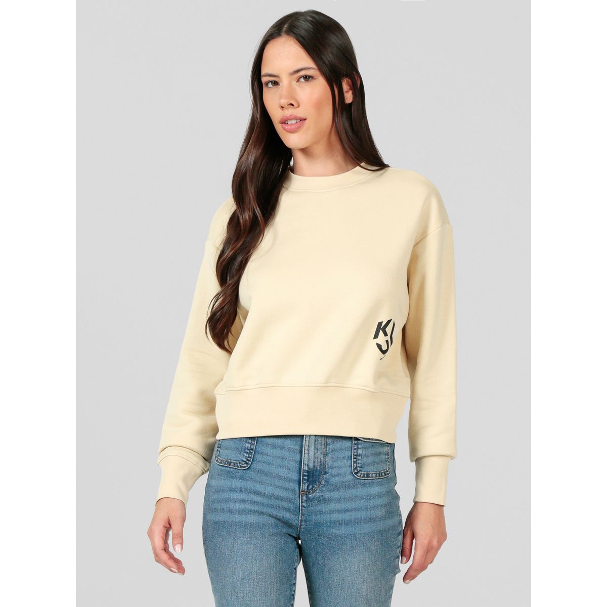 KARL LAGERFELD - Polerón regular con monograma