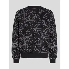 KARL LAGERFELD - Polerón con estampado