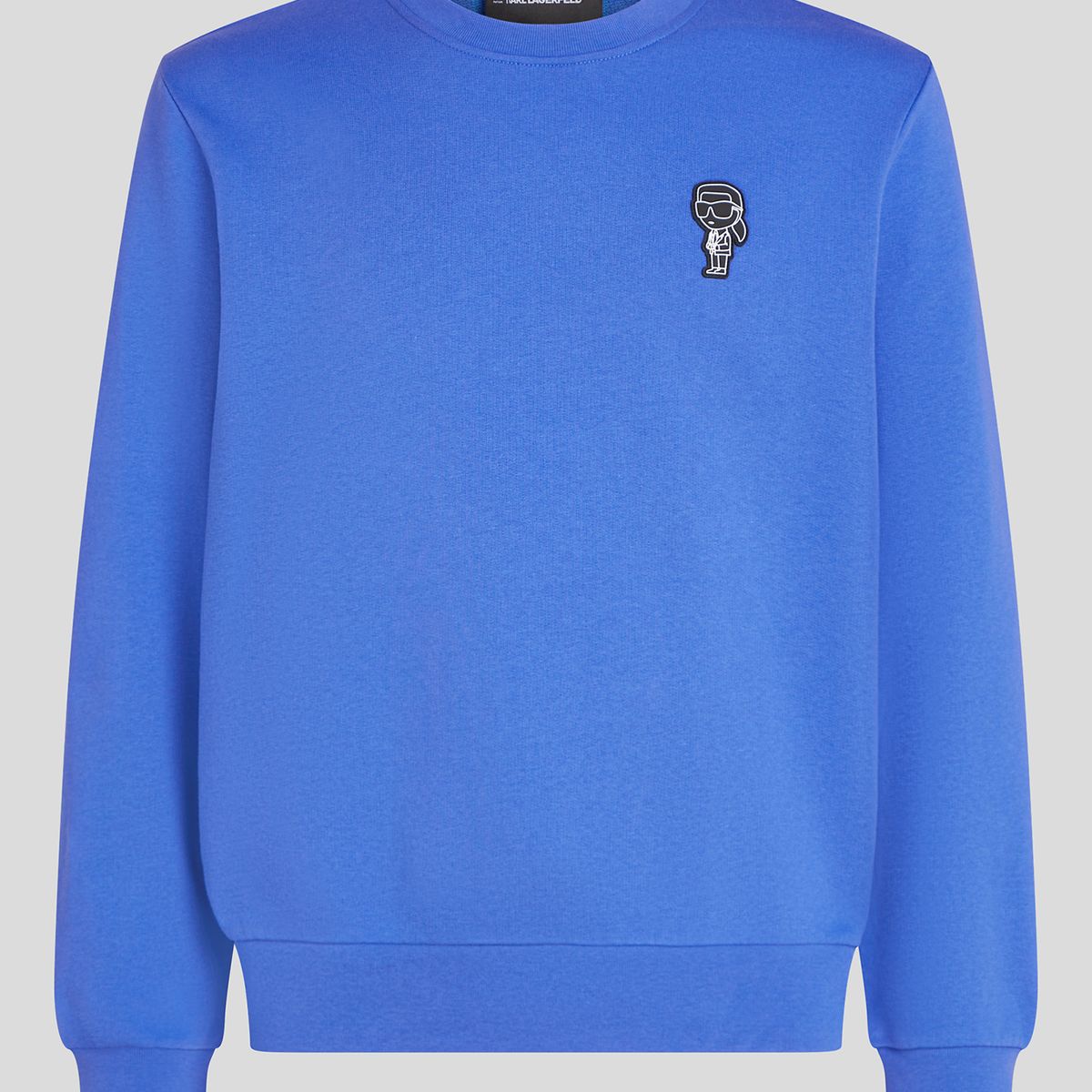 KARL LAGERFELD - Polerón con parche de goma