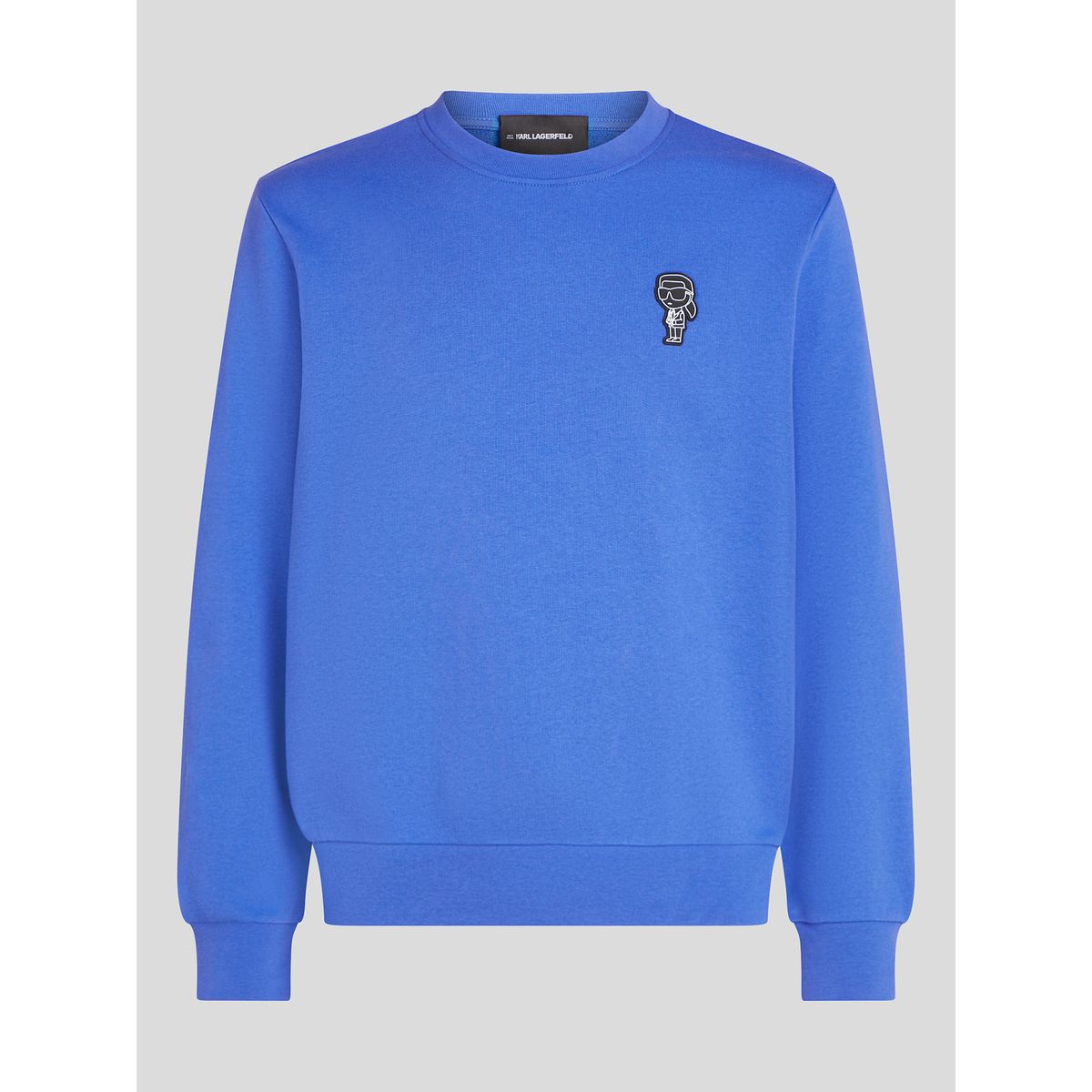 KARL LAGERFELD - Polerón con parche de goma