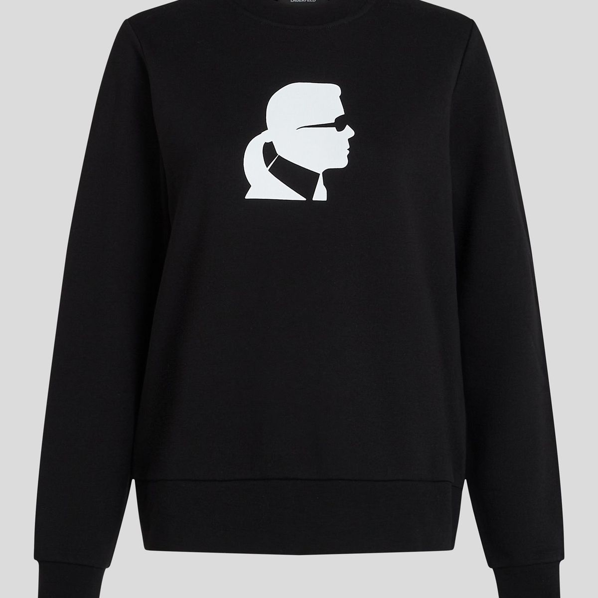 KARL LAGERFELD - Polerón con perfil de KARL