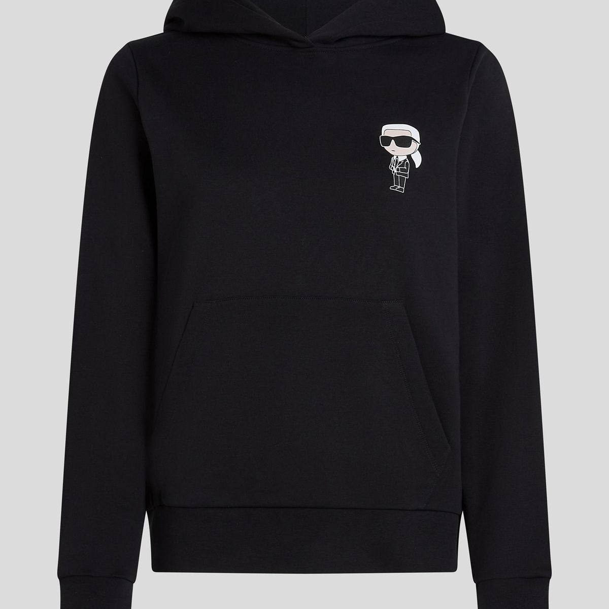 KARL LAGERFELD - Polerón con gorro ikon karl
