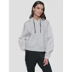 KARL LAGERFELD - Polerón con logo oversized