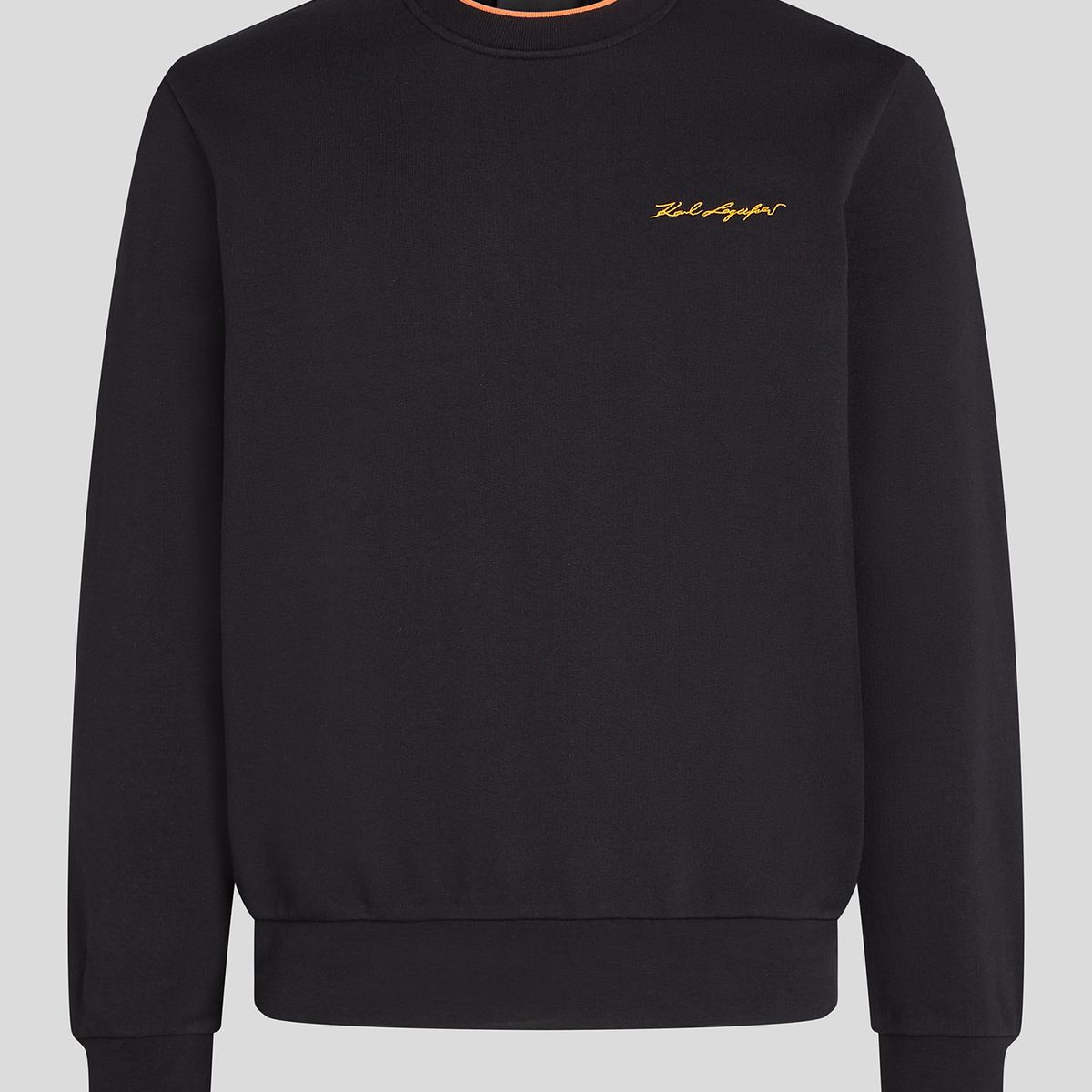 KARL LAGERFELD - Polerón con diseño en contraste