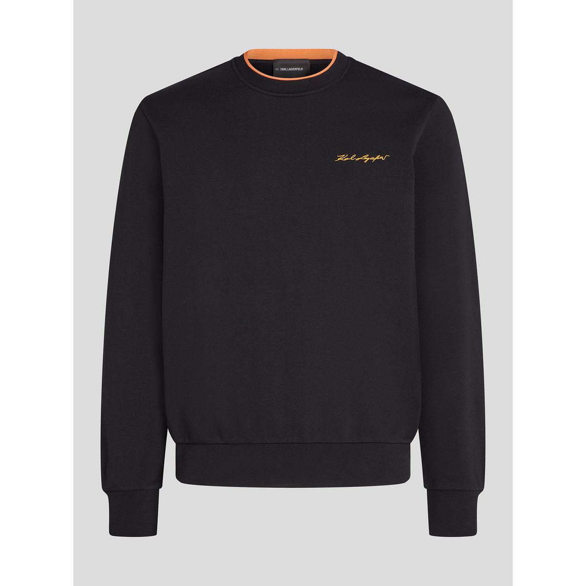 KARL LAGERFELD - Polerón con diseño en contraste