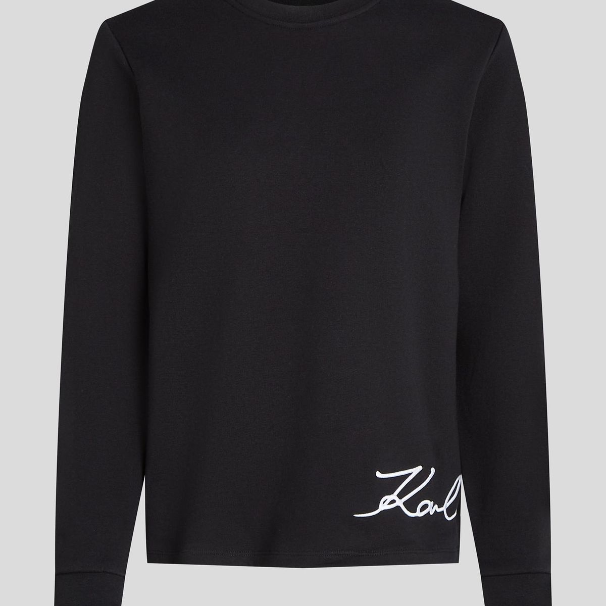 KARL LAGERFELD - Polerón con la firma de KARL LAGERFELD