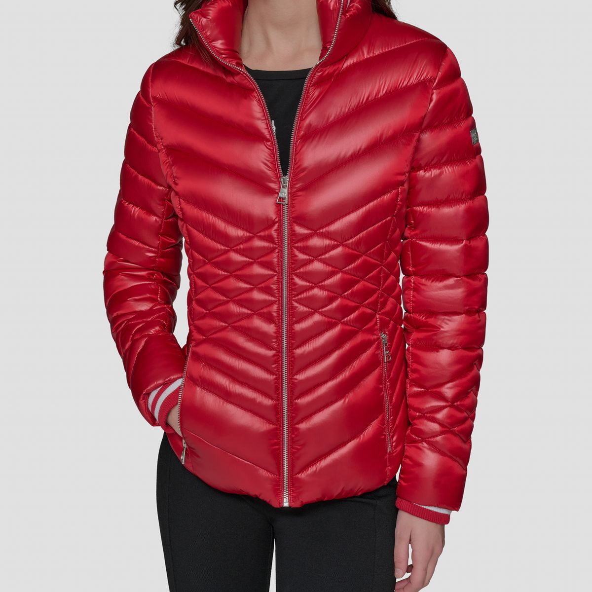 KARL LAGERFELD - Chaqueta puffer con cuello alto