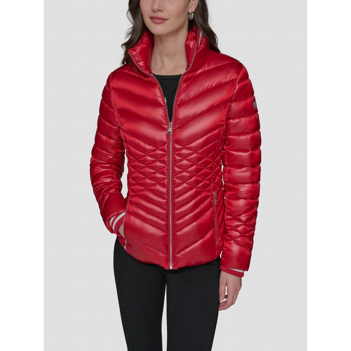 KARL LAGERFELD - Chaqueta puffer con cuello alto