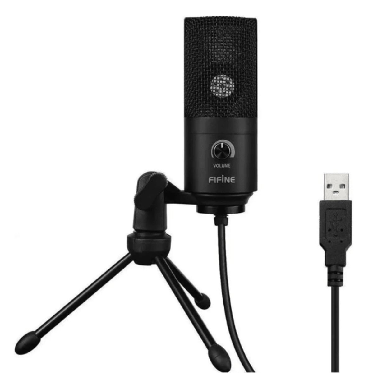 FIFINE - Micrófono K669 Condensador Cardioide Fifine - Negro