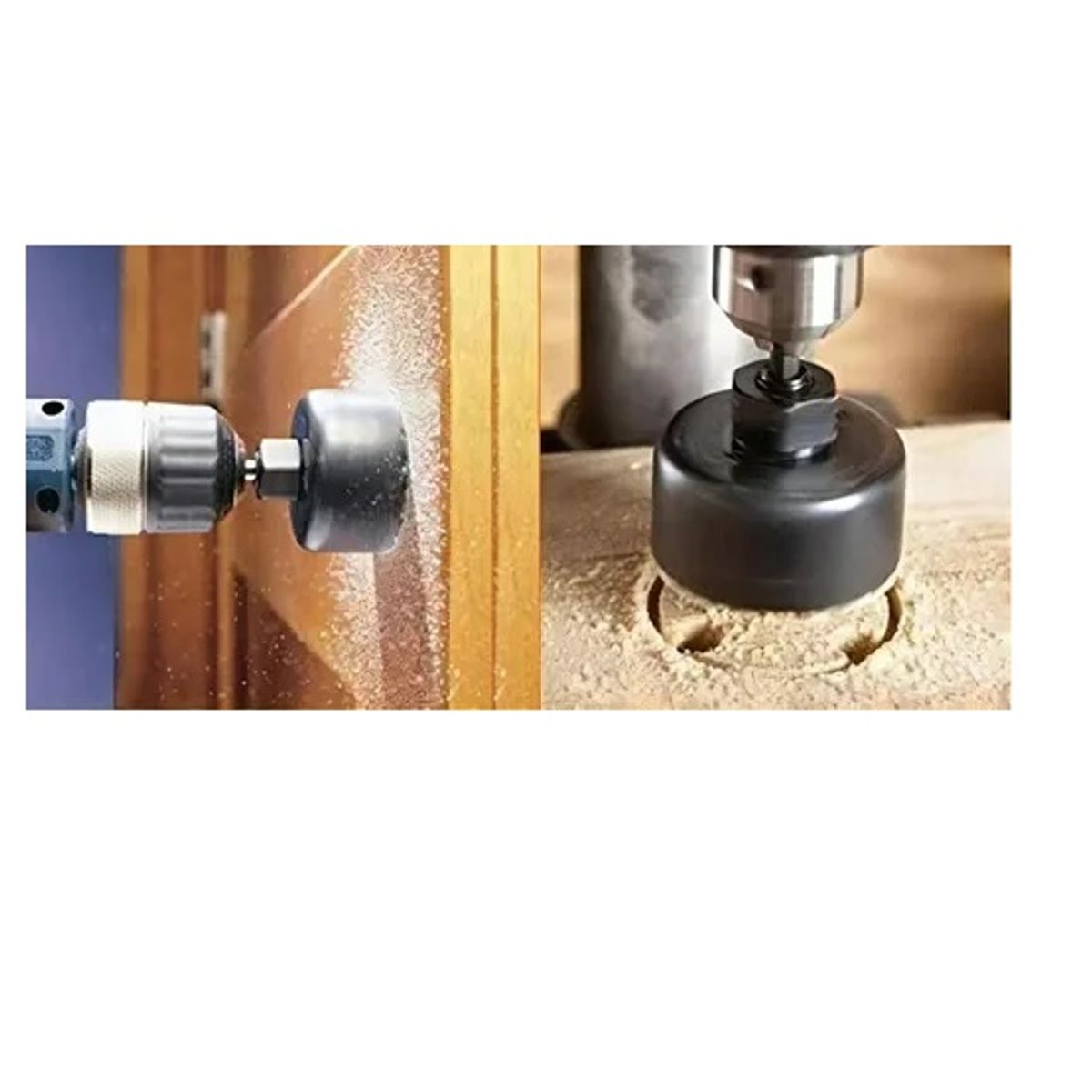 TORO - Juego Set De Sierra Copas de 15 Piezas para Madera