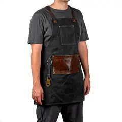 GENERICO - Delantal Parrillero Pecheras De Cocina Mandiles