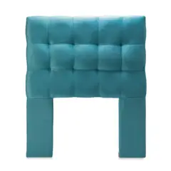 GENERICO - Respaldo 1 Plaza Felpa Turquesa Cp Alice