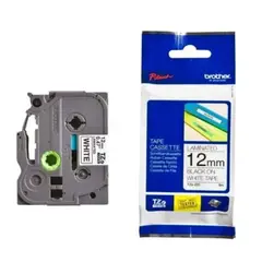 BROTHER - CINTA TZE-231 12MM X 8M NEGRO SOBRE BLANCO
