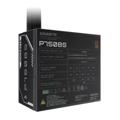 GIGABYTE - Fuente de Poder 750W GP-P750BS, 80 PLUS Bronze, ATX, Color Negro