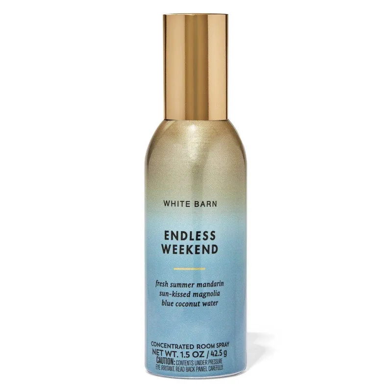 BATH & BODY WORKS - Aromatizante en Spray Bath and Body Works Endless Weekend