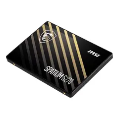 MSI - Unidad SSD SPATIUM S270 960GB SATA III 25 3D NAND Lectura 500MBs Escritura 450MBs