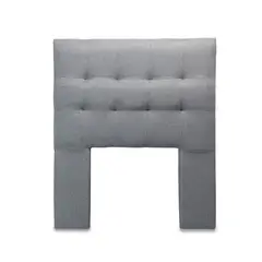 GENERICO - Respaldo 1 Plaza Lino Gris Cp Alice