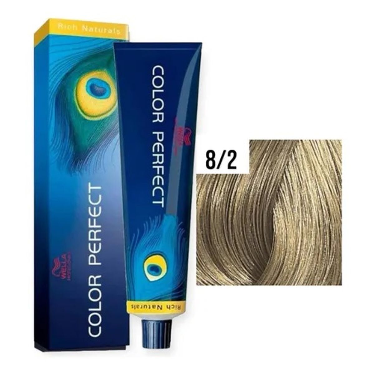 WELLA - Tinte Wella Color Perfect 8.2 Rub Claro Mate 60ml