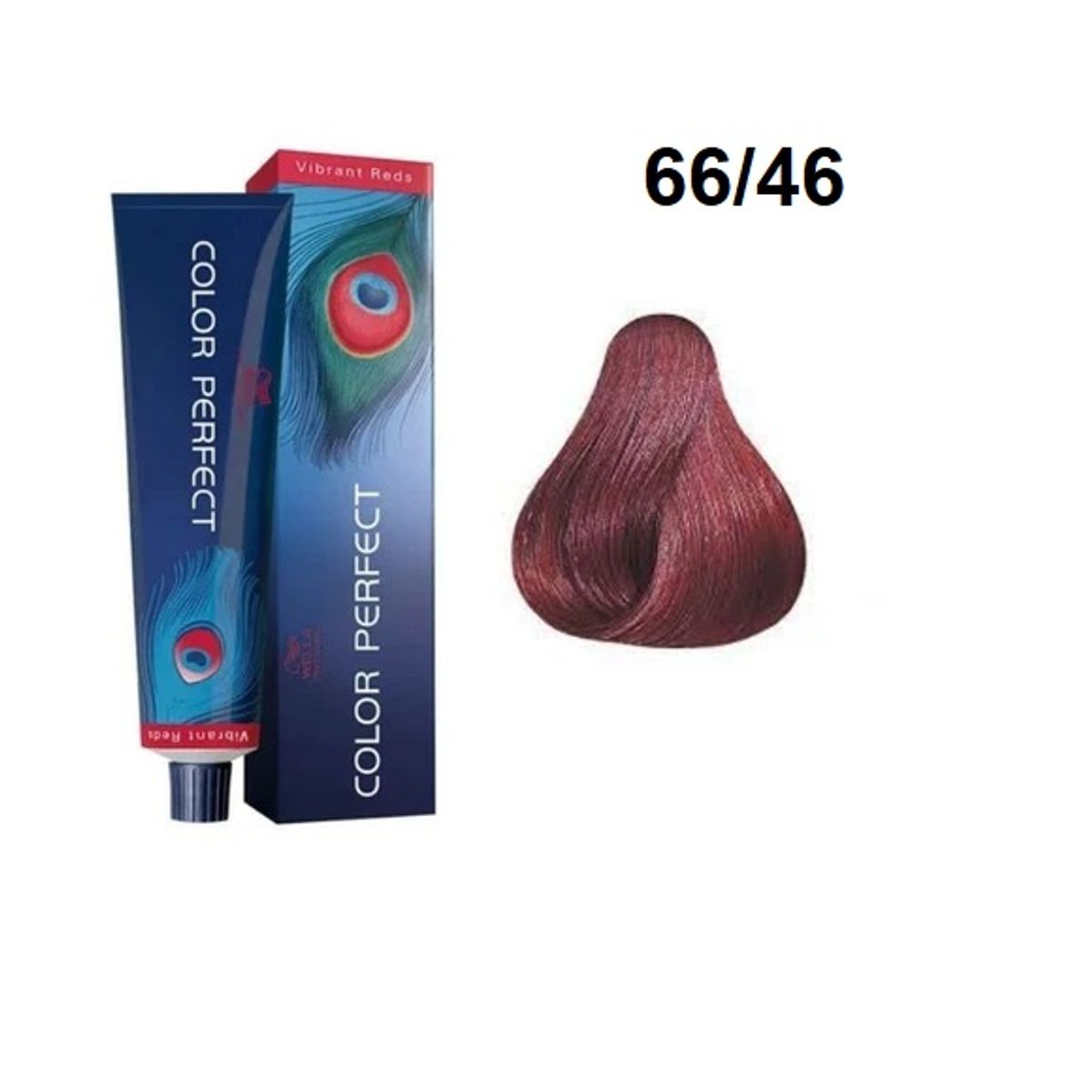 WELLA - Tinte Wella Color Perfect 66.46 Rubio Oscuro Int Rojo Vio 60ml
