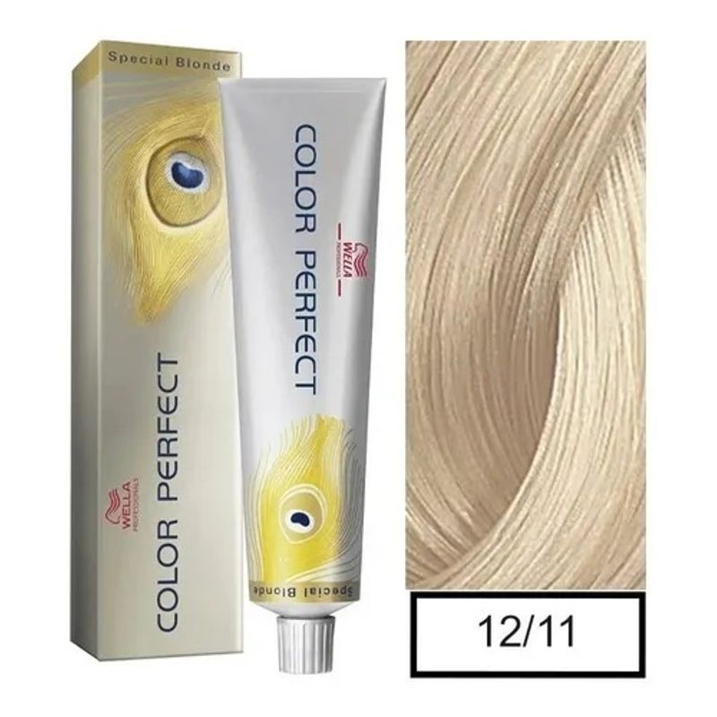 WELLA - Tinte Wella Color Perfect 12.11 Rubio Especial Ceniza Intenso 60ml
