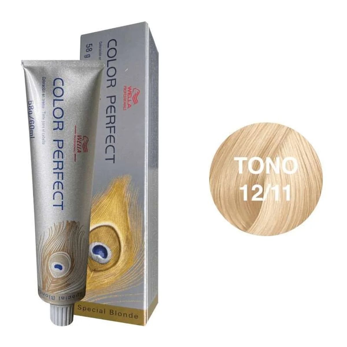 WELLA - Tinte Wella Color Perfect 12.11 Rubio Especial Ceniza Intenso 60ml