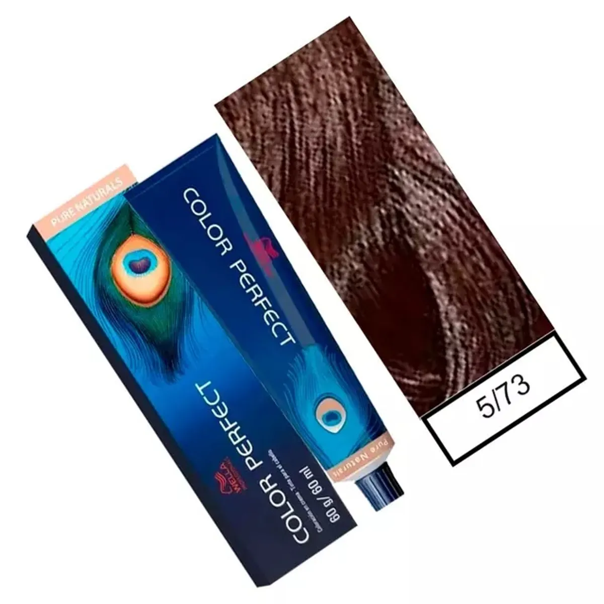 WELLA - Tinte Wella Color Perfect 5.73 Castaño Claro Marron Dorado 60ml